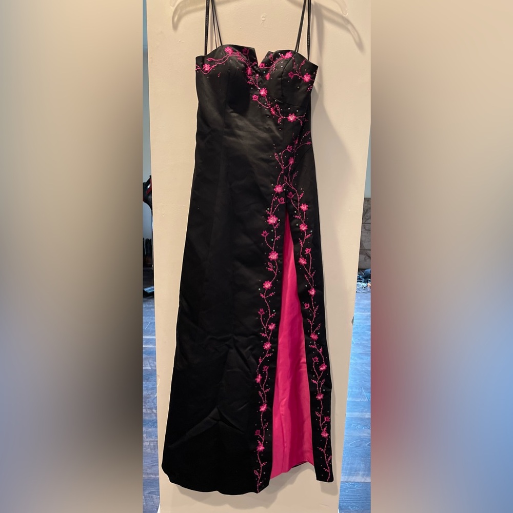 Fiesta Black and Pink Dress